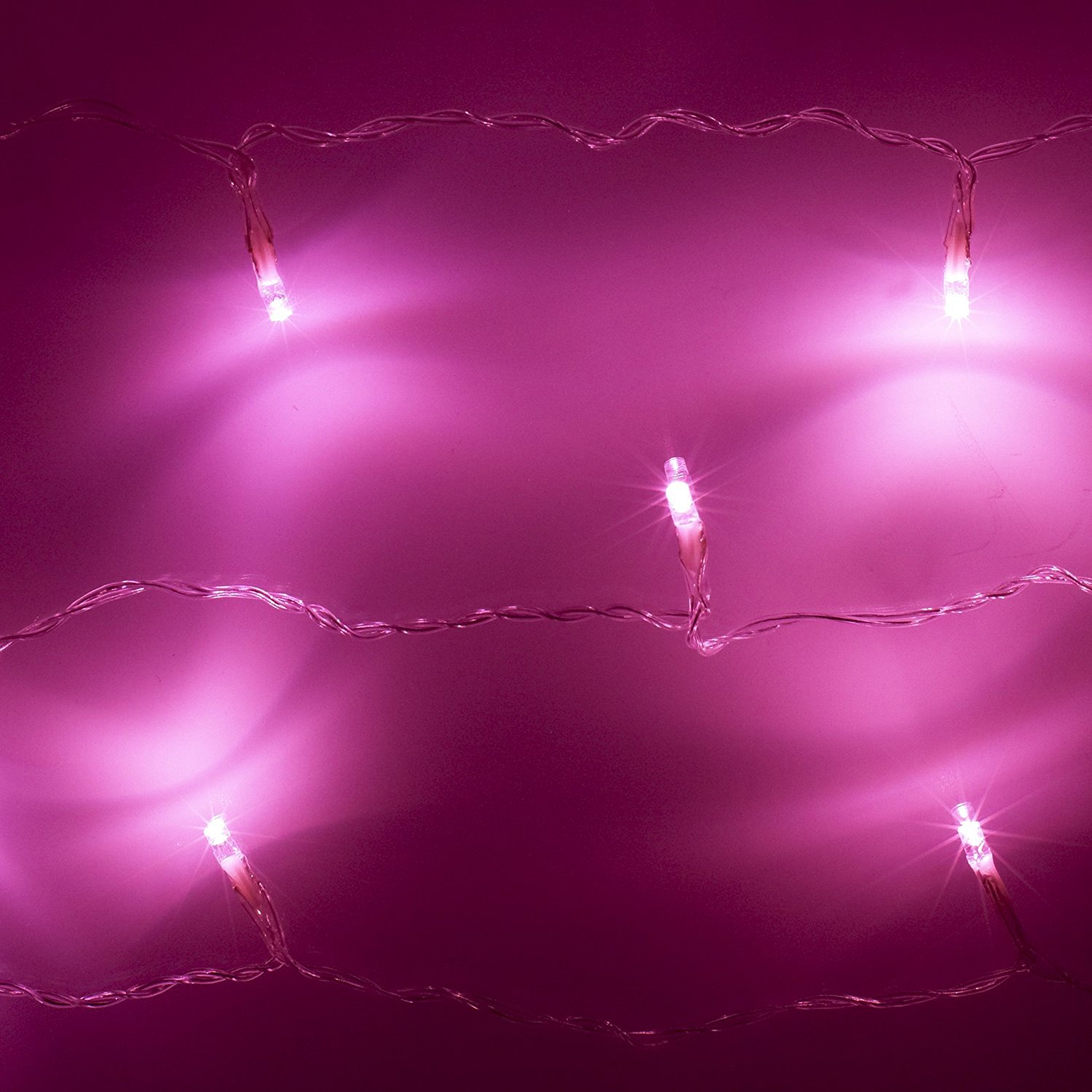 Ebuzz Pink Battery Operated Fairy Lights With 10 Leds By (Pink)