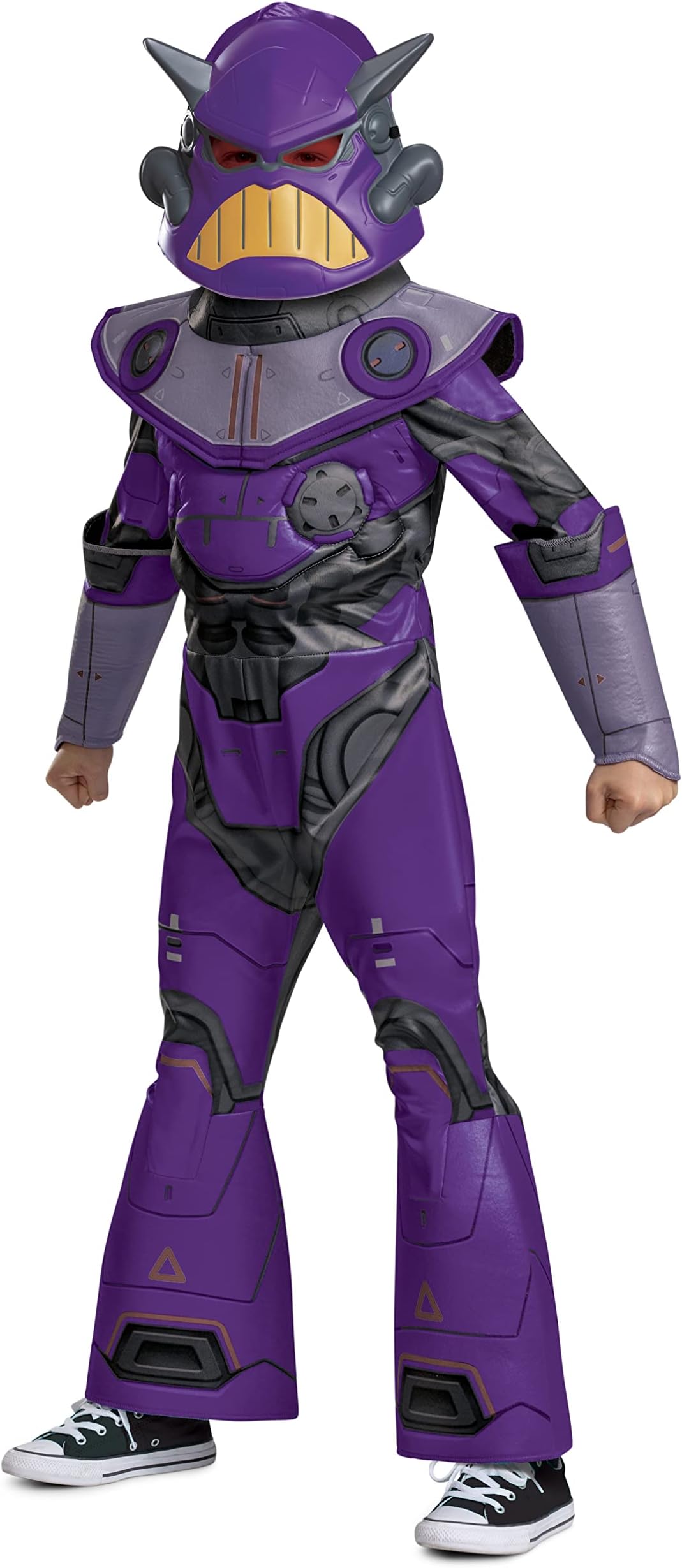 Disney Pixar Lightyear Zurg Costume for Kids, Official Disney Lightyear Costume Outfit, Child Size Small (4-6)