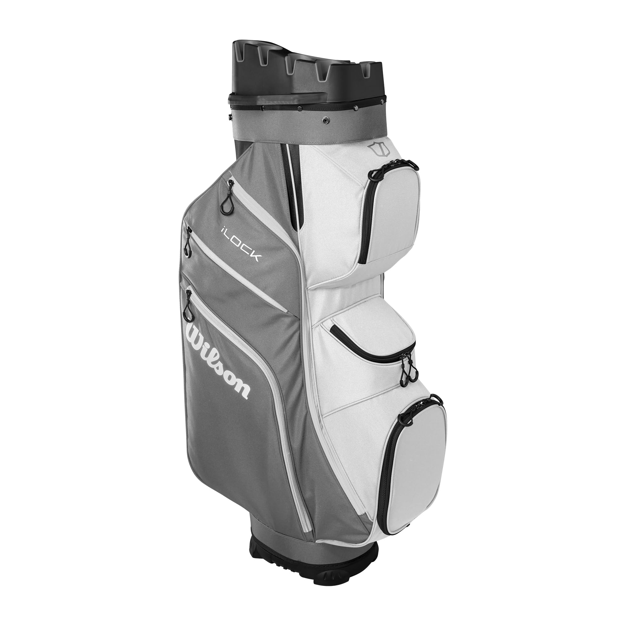 Wilson I-Lock Cart Bag - Bolsas de Carro para Palos de Golf Unisex Adulto