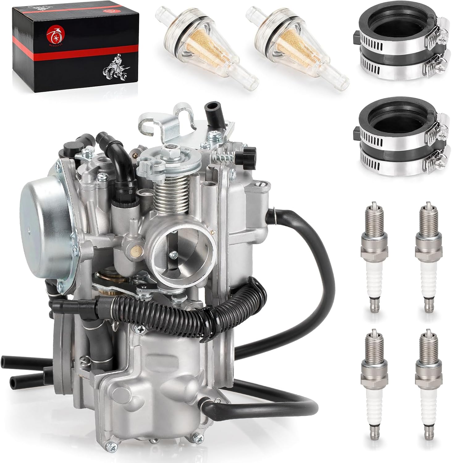 Carburetor & Intake Manifold Compatible with Honda Shadow ACE VT750C VT750CD 1998 1999 2000 2001 2002 2003