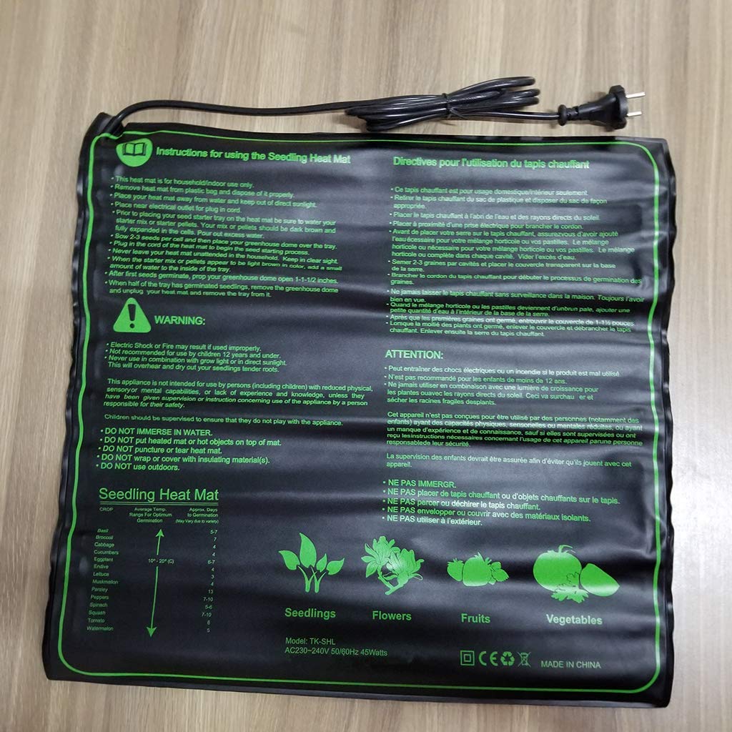 Sämling Heizmatte Wärmematte Wasserdicht Heizkissen für Amphibie, Pflanzen