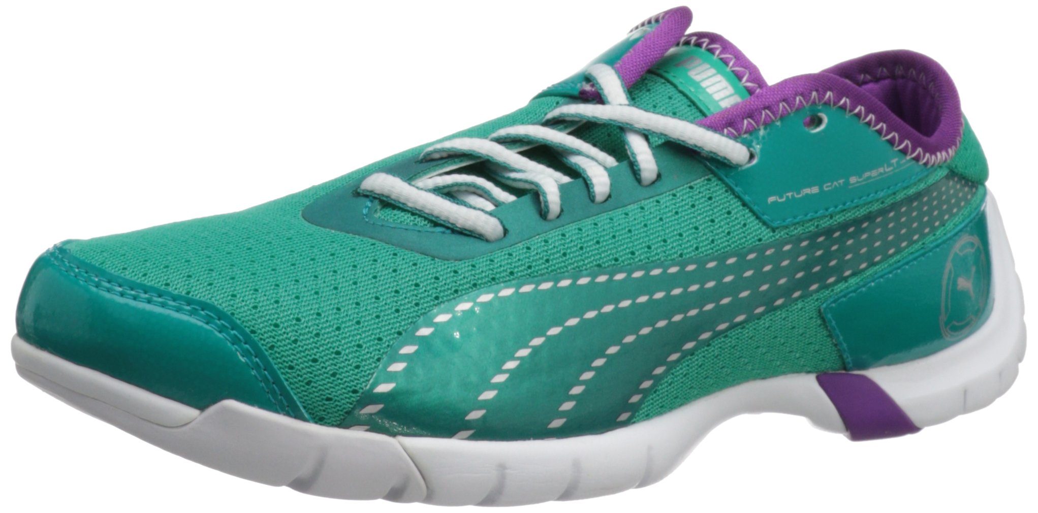 PUMA Women's Future Cat Superlt Lace-Up Fashion Sneaker,Fluorescent Teal,6.5 B US