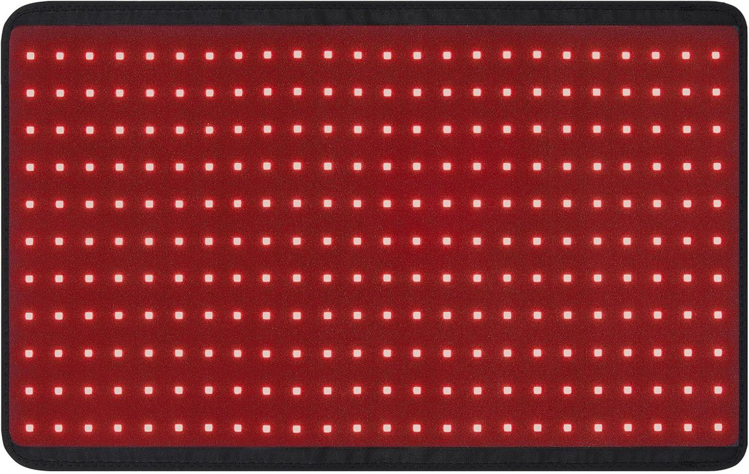 VEVOR Rood lichttherapie voor lichaam, 264 LED’s lichttherapie pad met controller, 10Hz puls, 5-30 min timer, 630nm nano-rood en 660nm rood en 850nm rood lichttherapie voor pijnverlichting,