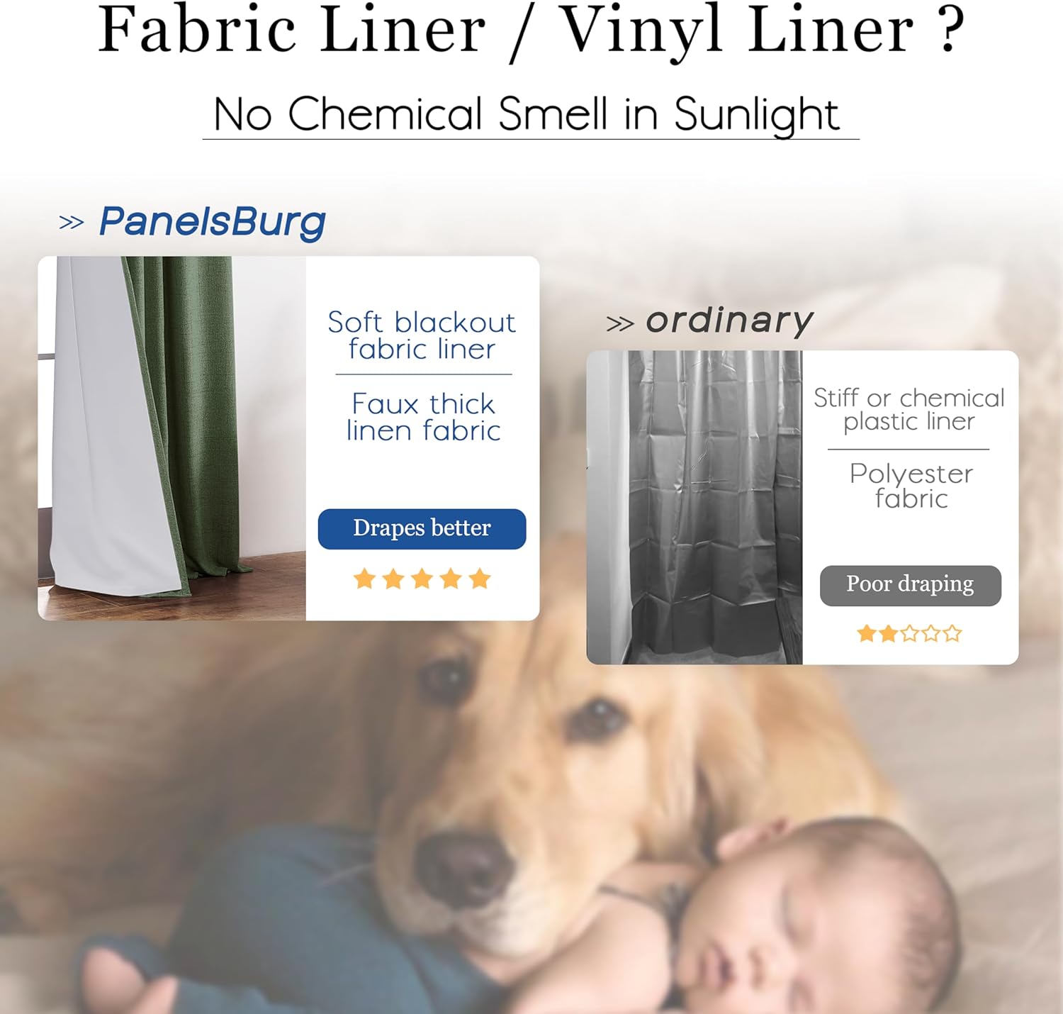 PANELSBURG 108 Inch Curtains for Bedroom,Thick Blackout Olive Green Curtains for Living Room 108 Inches Long Set 2 Panels