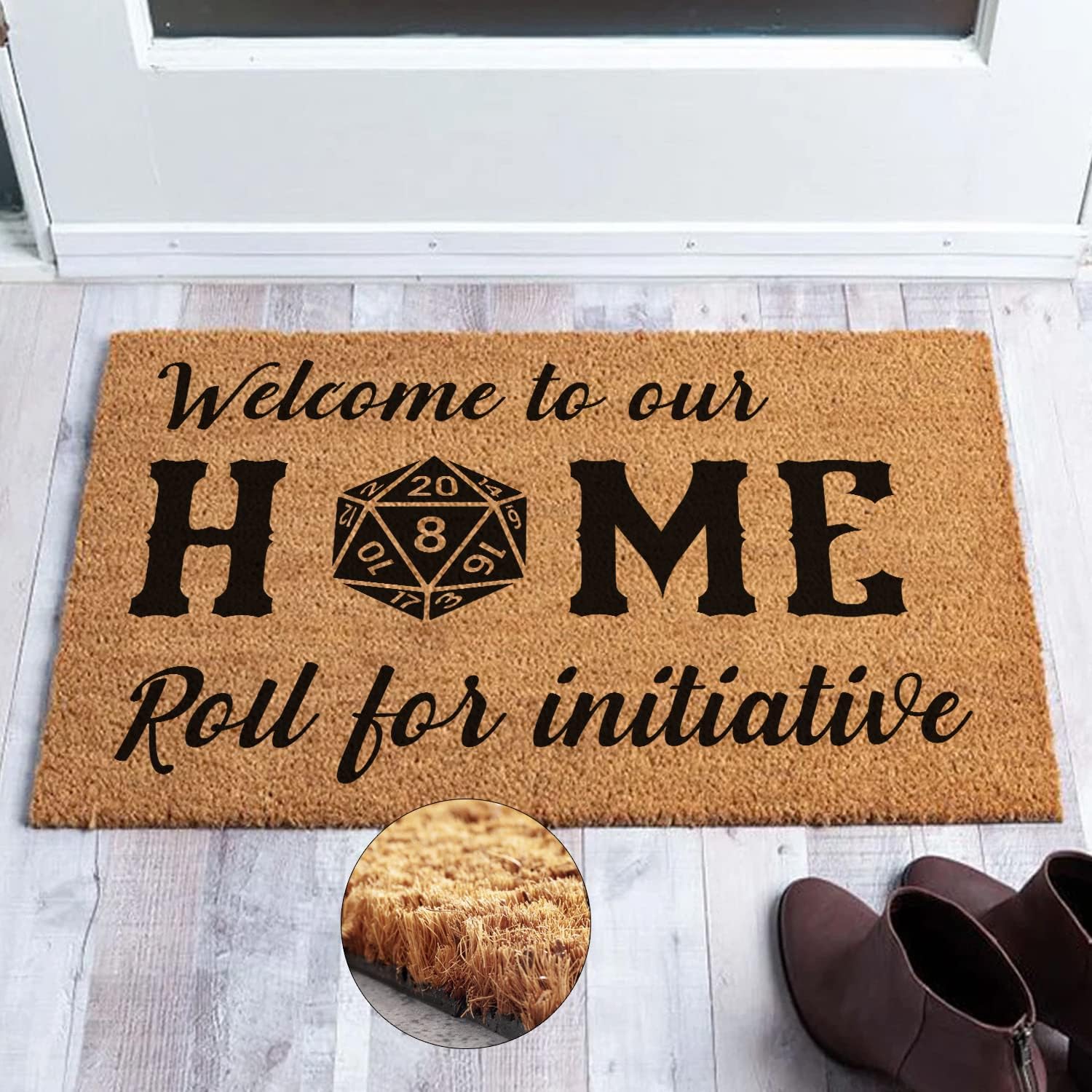 Amazon.com: DEW XIA Funny Welcome Mats Anti-Slip Door Mats for Entrance ...