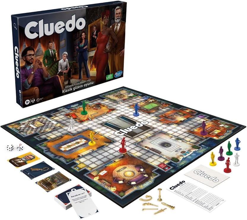 CLUE Cluedo 6 Player Board Game