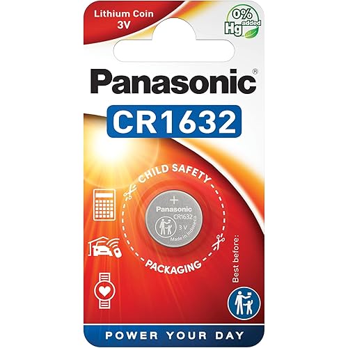 Panasonic Lithium Battery 1632 Batteries