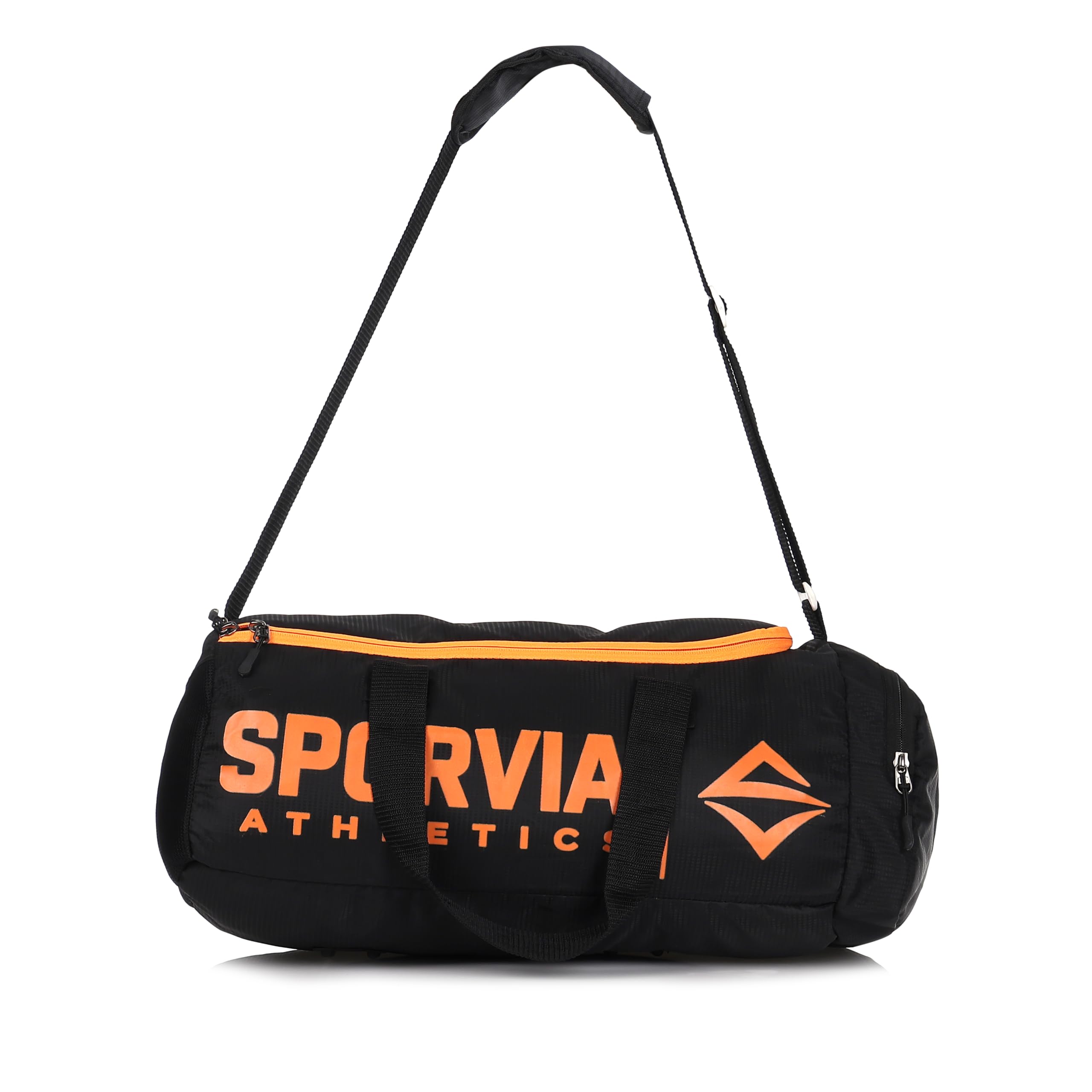 Athletics Gym Duffel Bag for Men & Women | Lightweight Sports Bag with Adjustable Shoulder Strap | Travel, Gym, Yoga, Sports & Weekend Carry Bag | Durable Polyester Cylinder Duffle Bag-image-7