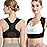 JMPOSE Posture Corrector for Back Support: Adjustable Shoulder Posture Brace for Men and Women (Black, Small/M)