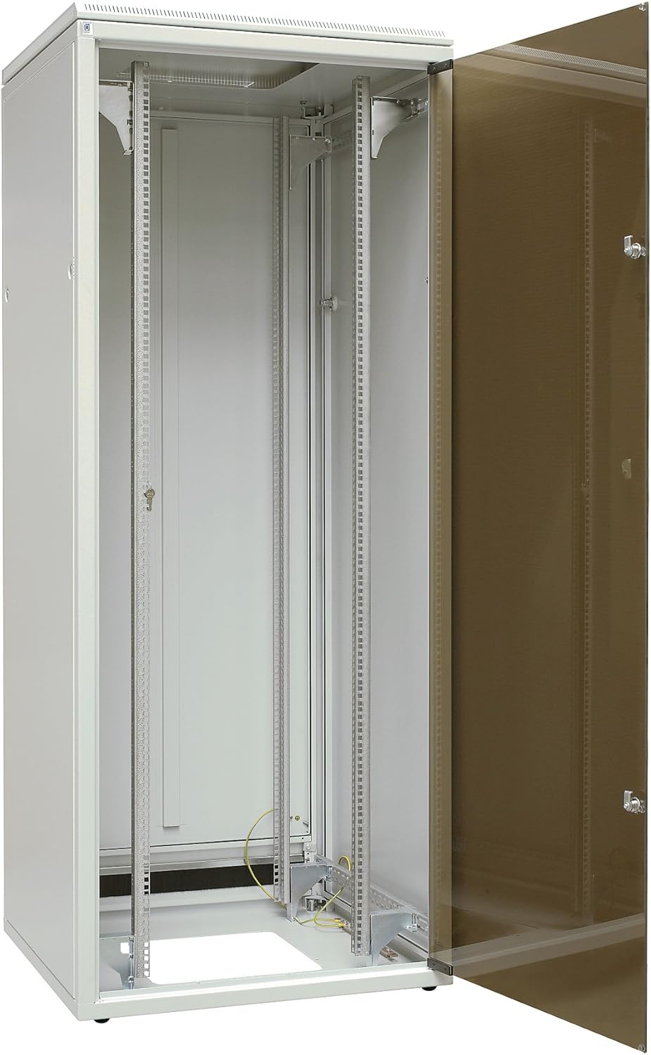 42U 800x600 SZB 19 inch rack floor standing network cabinet with glass ...