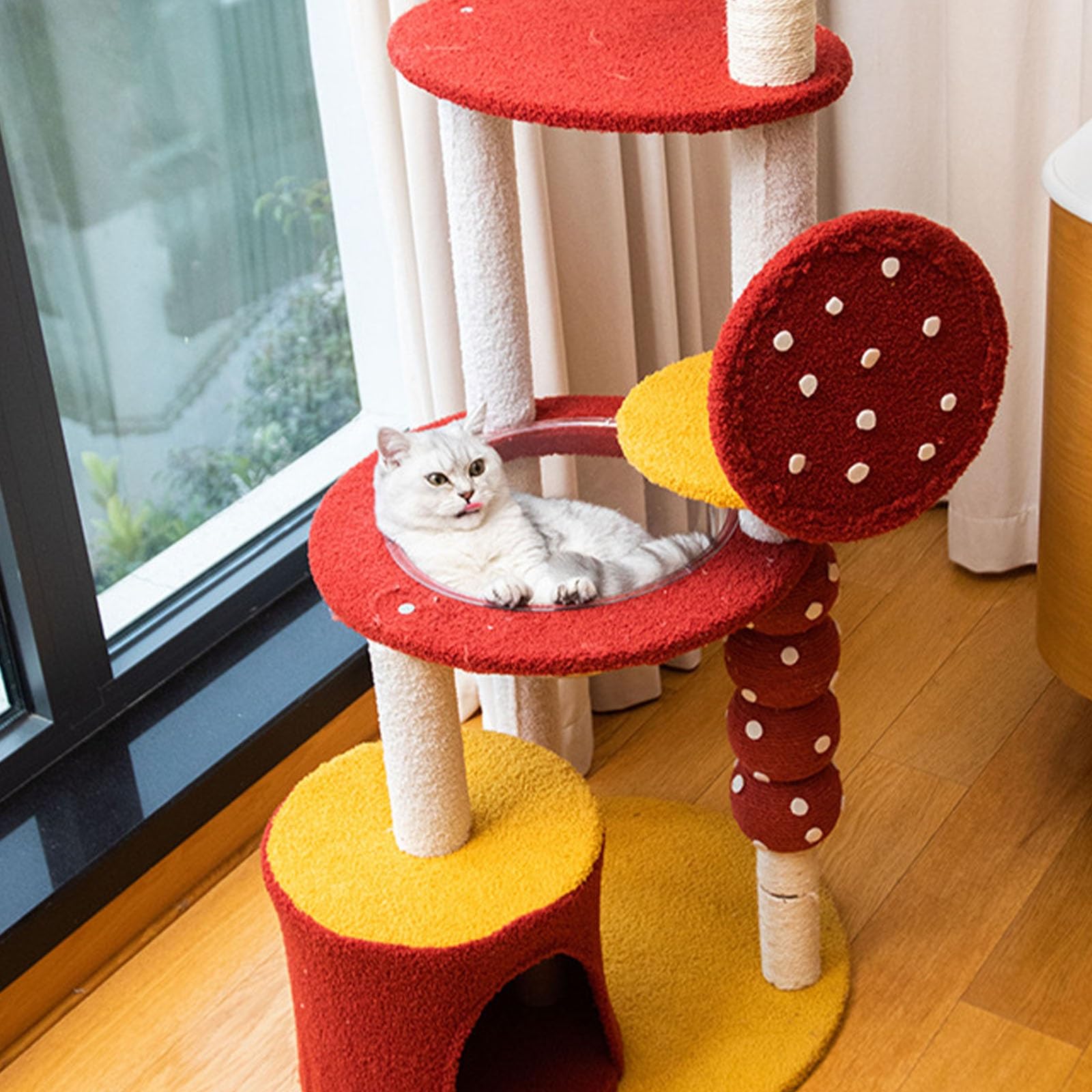 購入前に連絡下さい★猫飼ってます•*¨*•.¸♬︎ Amazon | 猫爬架 - キャットタワー キャットツリー 多層