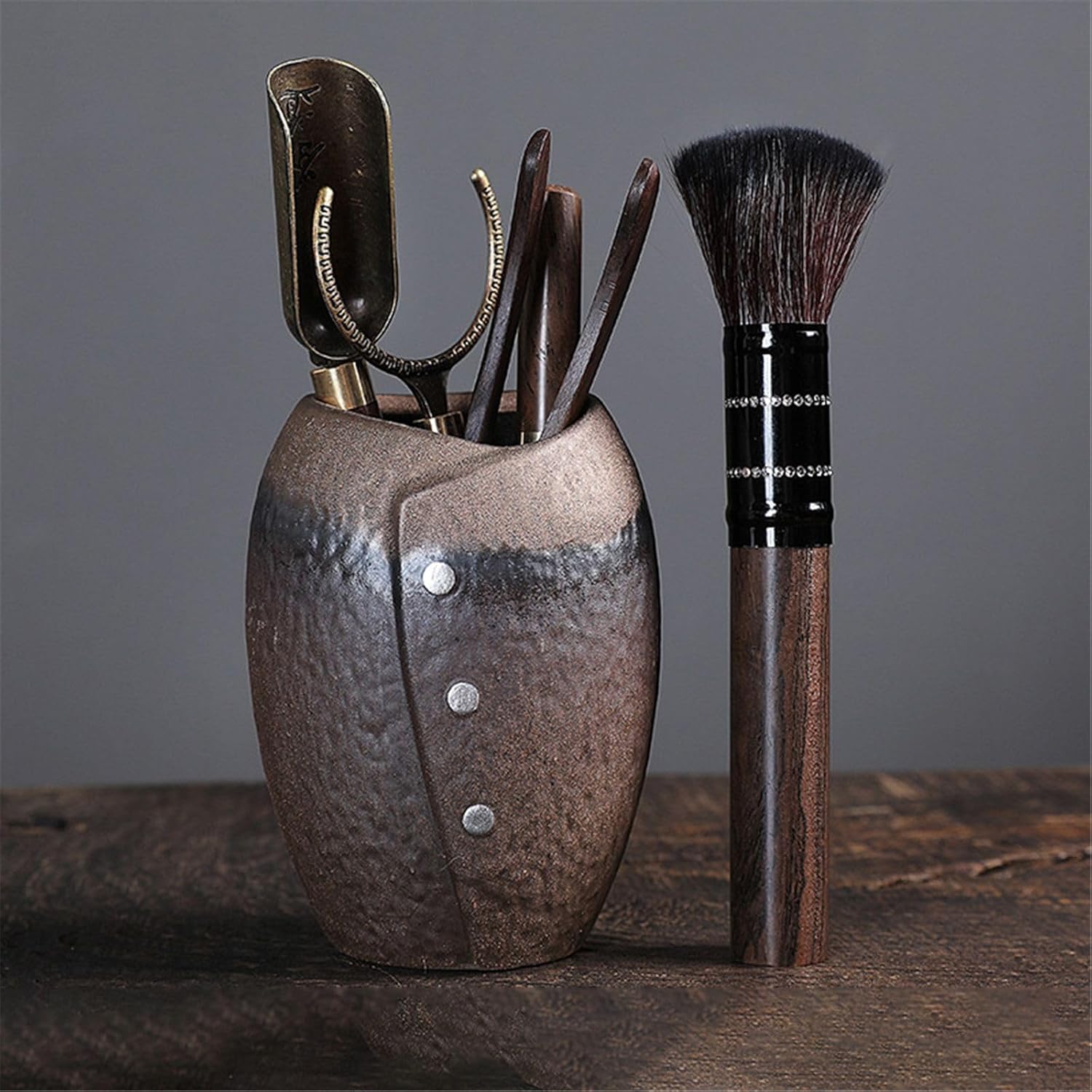 Kung Fu tea set accessories ceramic tea ceremony tea clip tea pot pen tea spoon tea needle cup clip for tea drinking-Color1