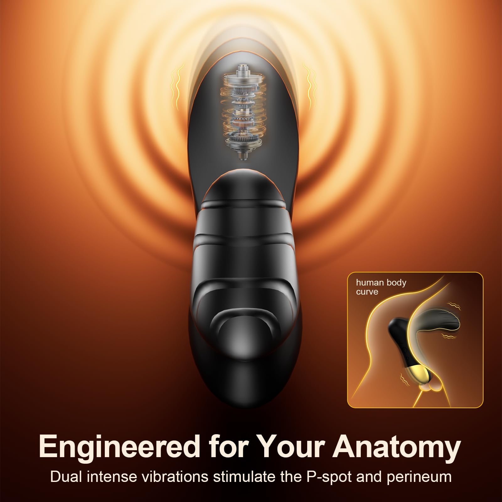 Amazon.com: Vibrating Prostate Massager Anal Toy, Waterproof Personal P  Spot Male Vibrator with Remote Control for Hands Free Play, Rechargeable  Butt Plug with 10 Vibrations for Beginners : Health & Household
