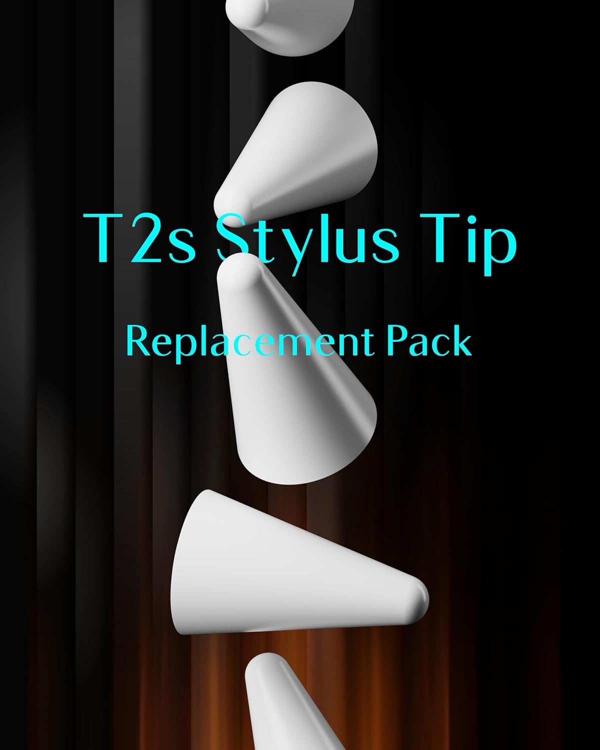 Close-up of YEBOS T2S Stylus Pen Tips