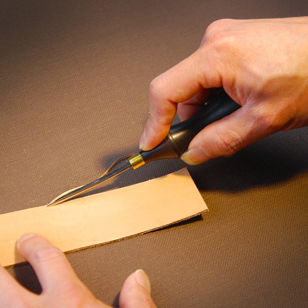 OWDEN Professional Edge beveles for Leather Craft (3#),Leather Tool