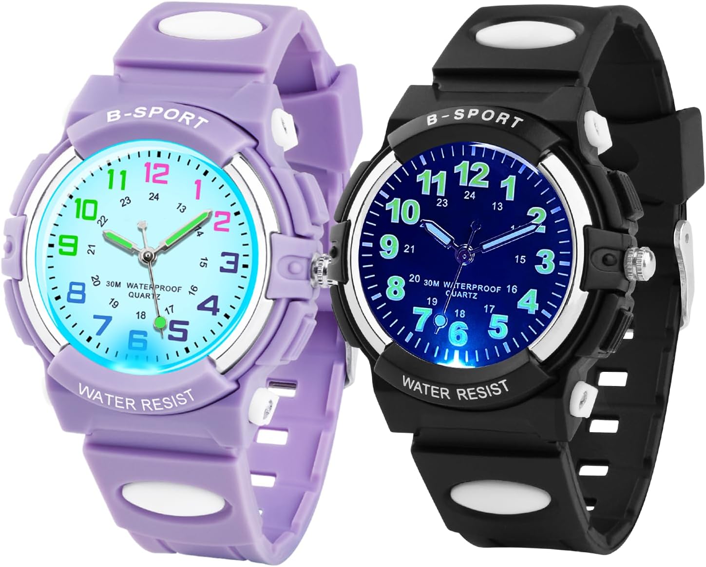 DTKID 2-Piece Kids Watch Set