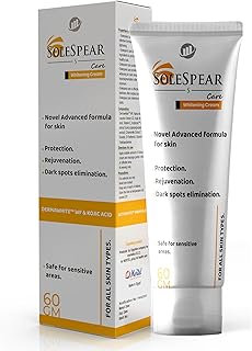 كريم للبشرة من سولسبير لتفتيح فعال للوجه والجسم، مناسب للبشرة الحساسة، 60 جرام