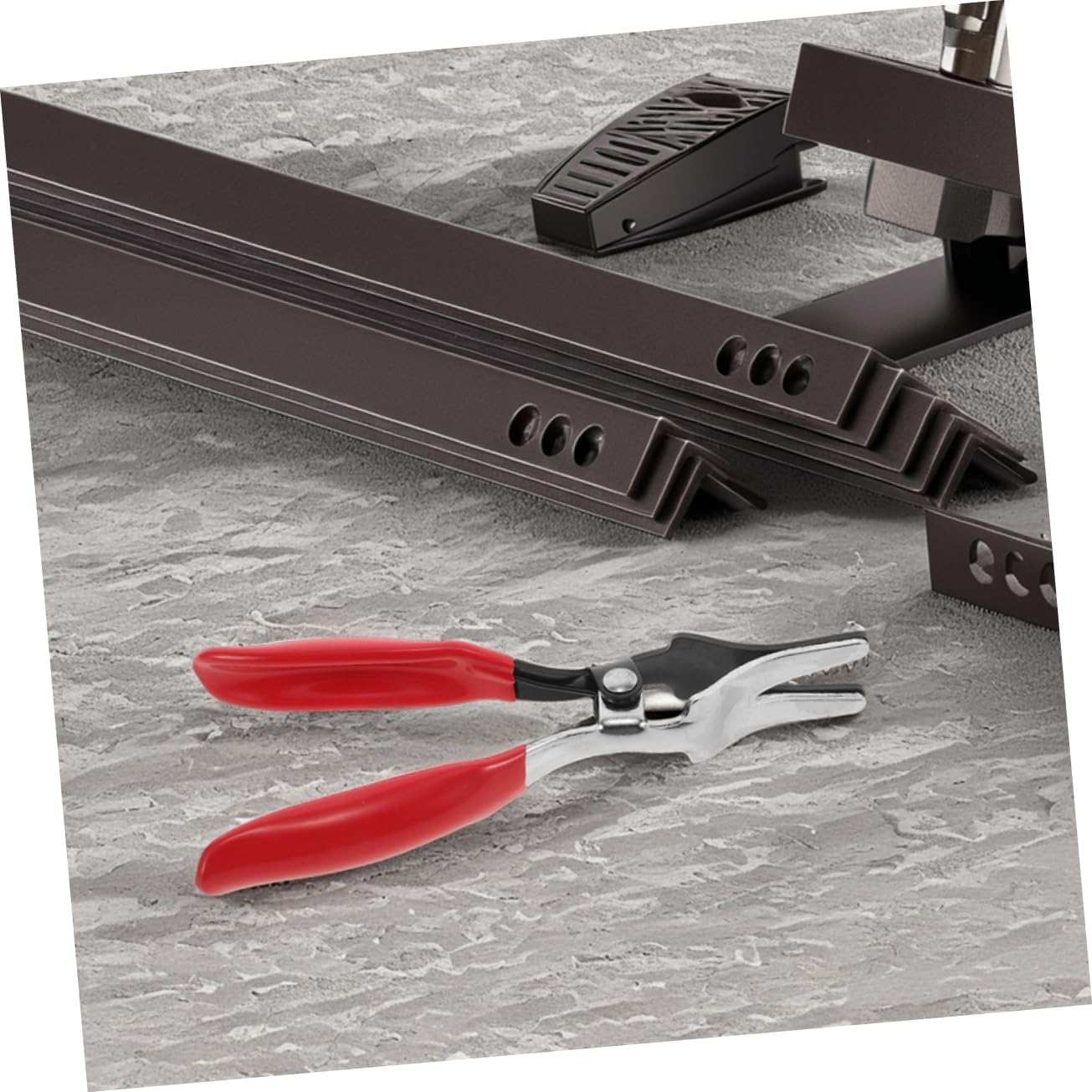 2pcs Fuel Line Hose Remover Pliers Automotive Tool for Oil Disconnect Chrome Tungsten for Fuel and Vacuum Lines