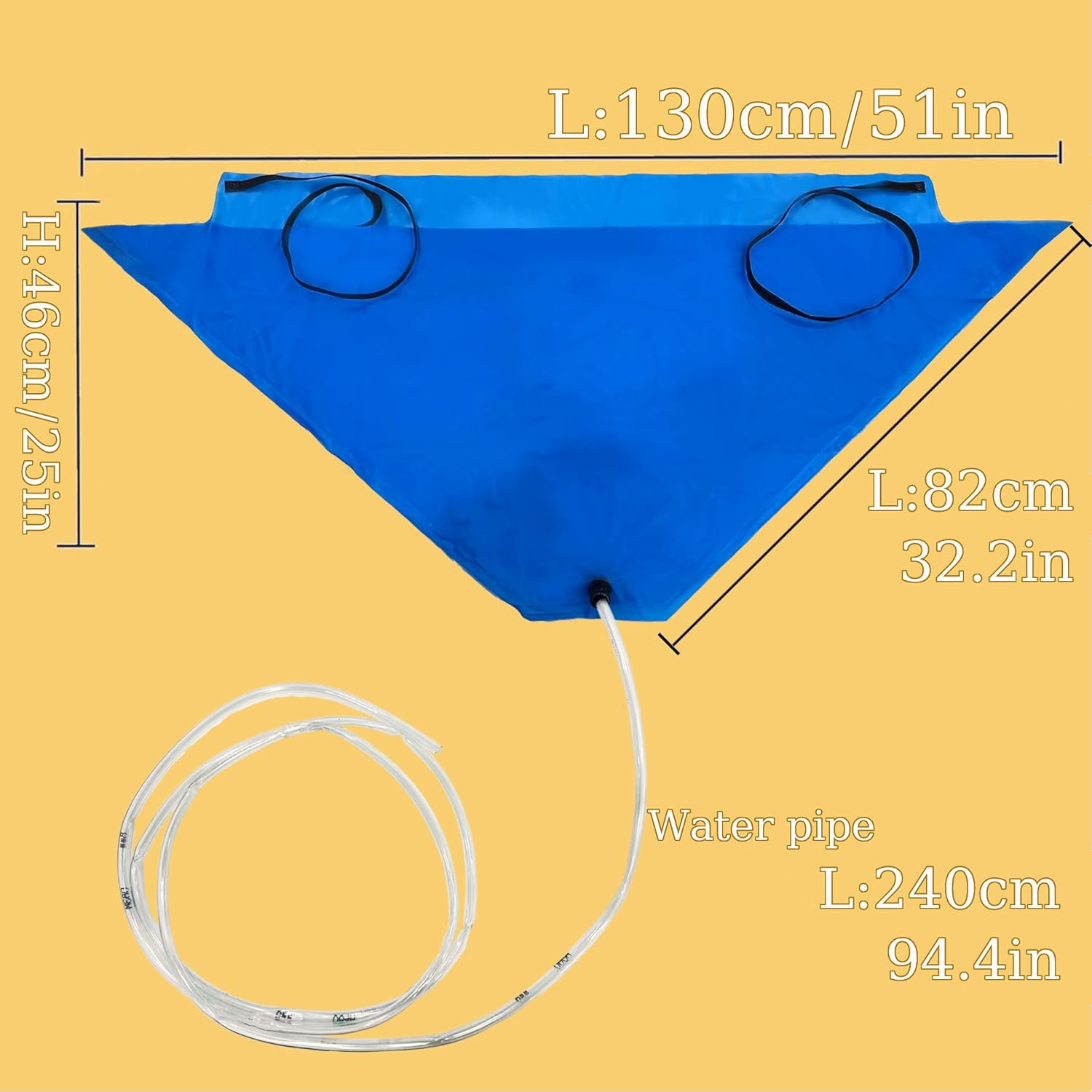 Mini Split Cleaning Kit, Mini Split Cleaning Bag, Mini Split Cover, Household Air Conditioning Cleaning Kit for 37-45in Wall Mounted Air Conditioner (12)