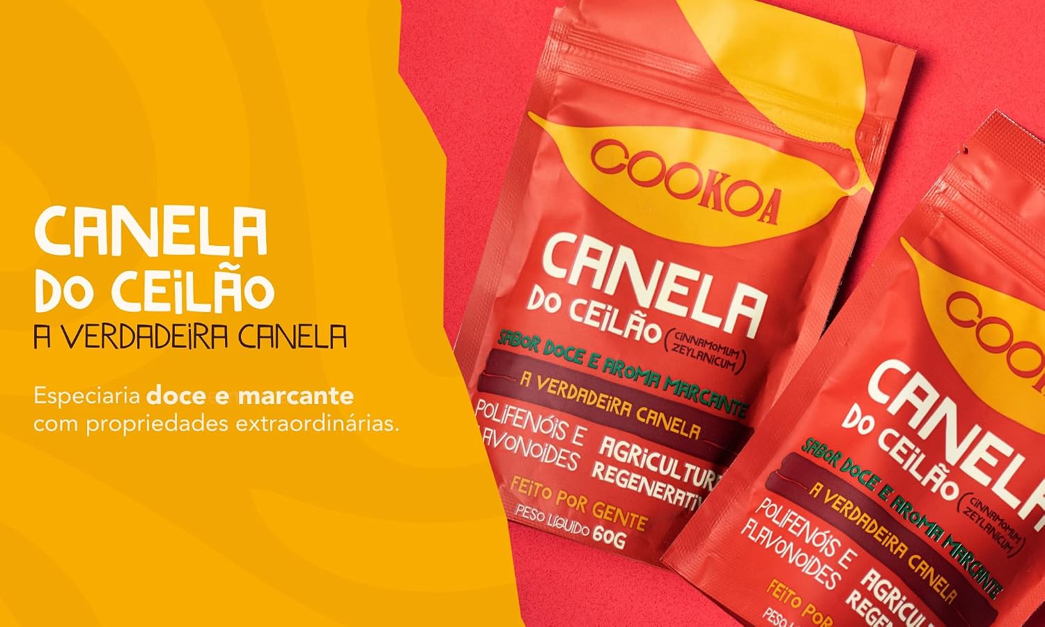 CANELA DO CEILAO EM PÓ 60 G
