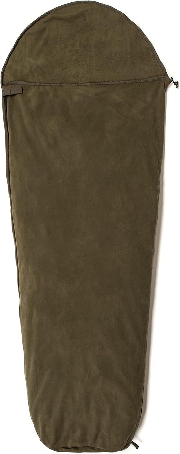 Snugpak Fleece Sleeping Bag Liner with Side Zip