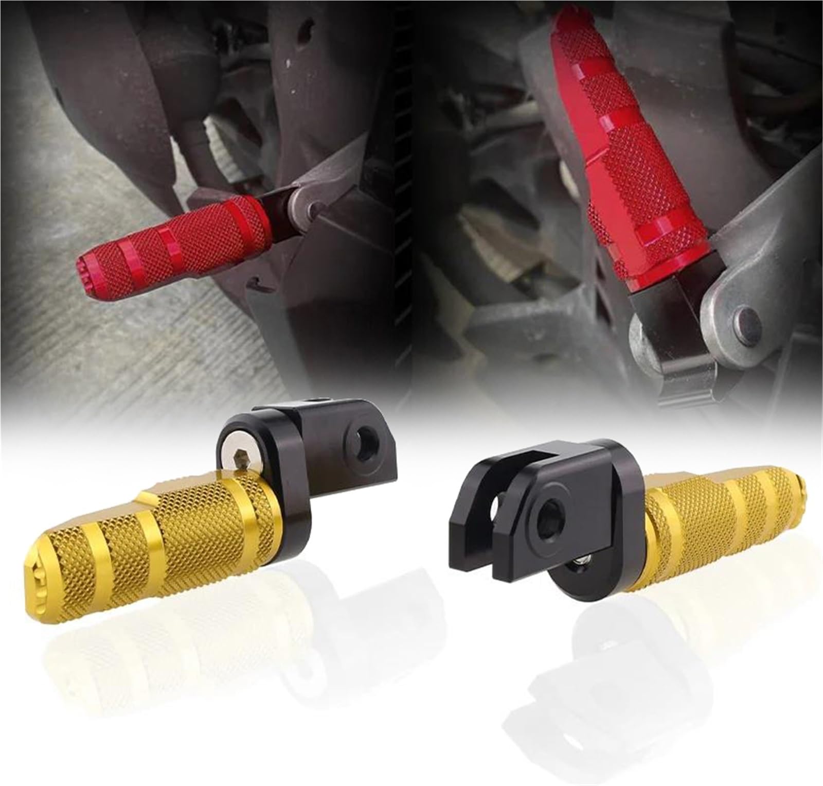 Pédales avant antidérapantes pour Trident 660 et Speed Triple 1200 R S RS RR