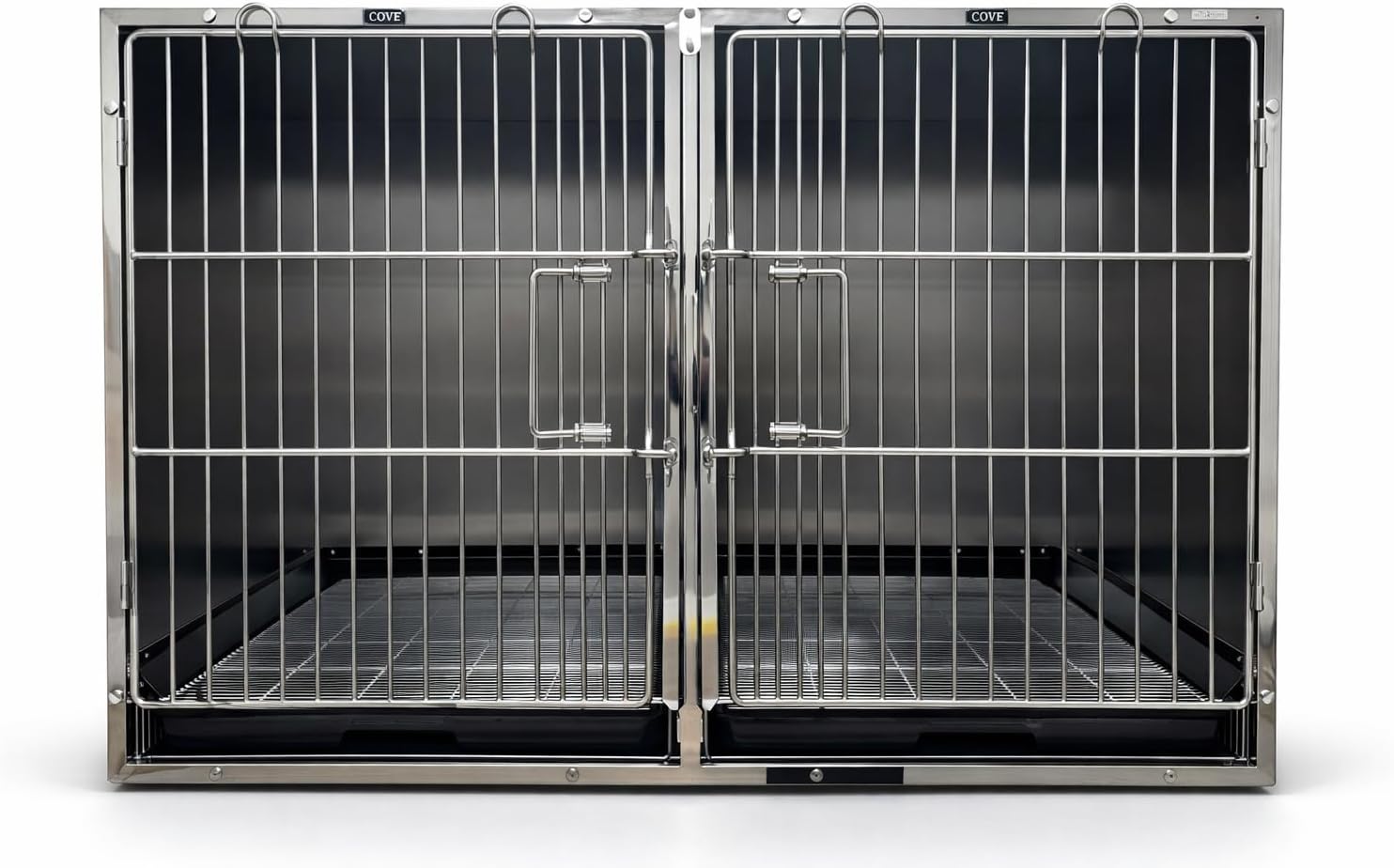 Stainless Steel Modular Cage Bank Kit Family (Stainless Steel 3 or 4 Unit Cage Bank Kit)