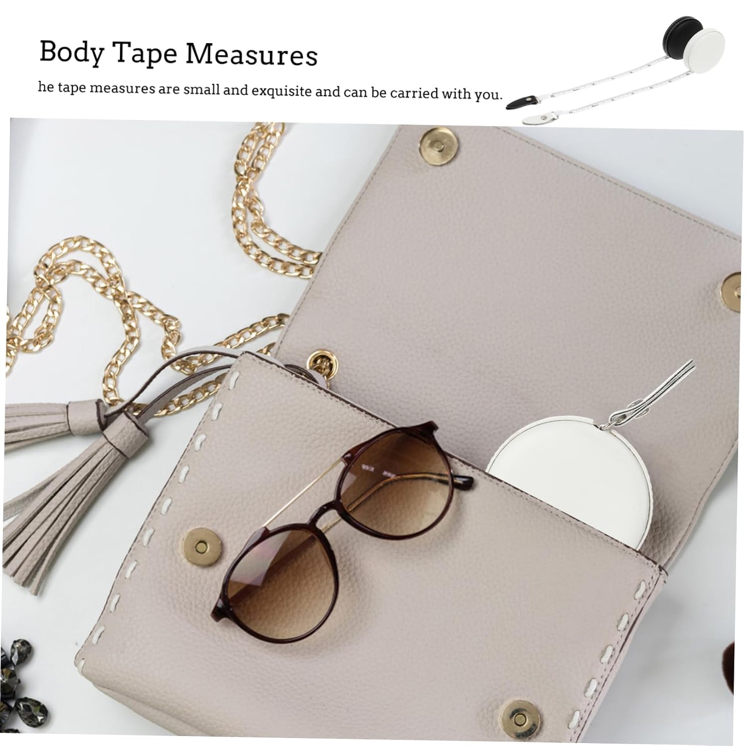 2pcs Leather Measuring Tape Retractable Ruler for Woodworking Anthropometric Tape Measure