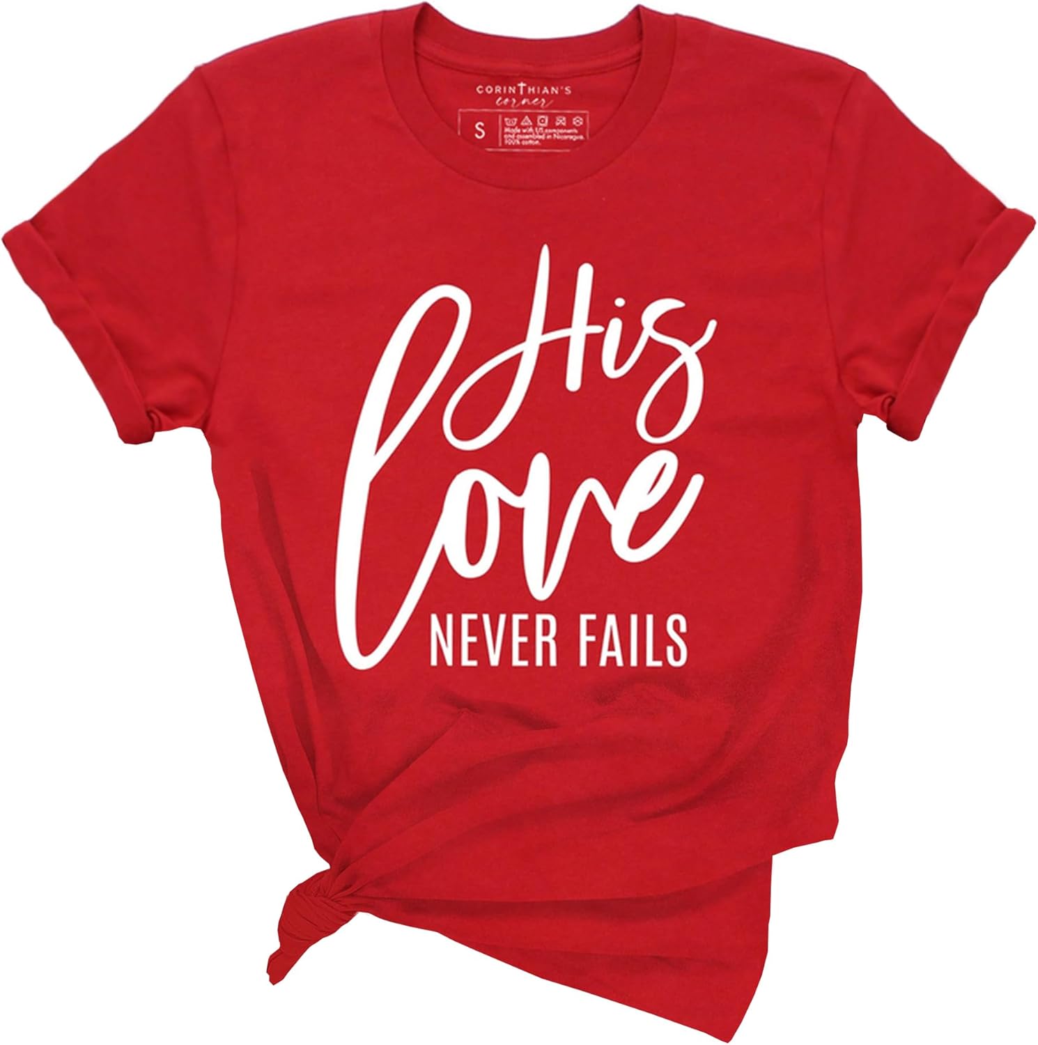 Corinthian's Corner | Christian T-Shirts for Women | Jesus Shirts | Christian Apparel