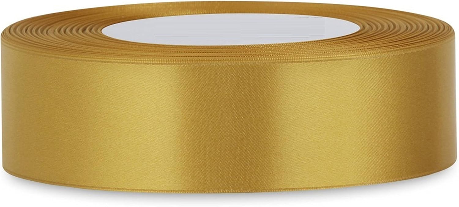 Nastro di Raso Arancione 10mm, 22Metri Arancione Nastro in Tessuto Nastro Satinato per Confezioni Regalo, Bomboniere, Artigianato, Fiocchi per Capelli, Bouquet da Sposa