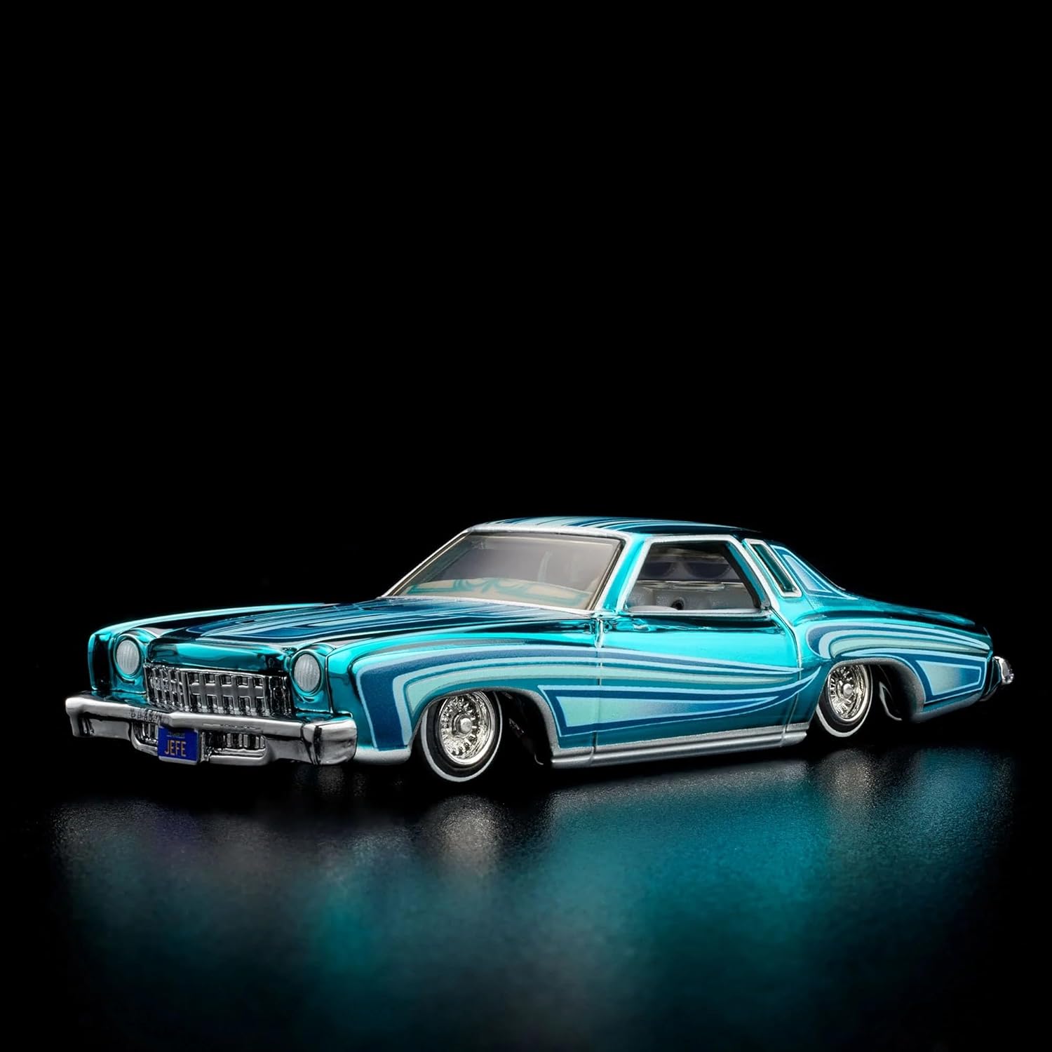 Hot Wheels 1975 Chevrolet Monte Carlo Collectors RLC Exclusive Lowrider Teal