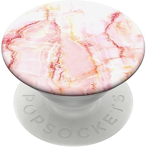 PopSockets Phone Grip with Expanding Kickstand, Rose Marble