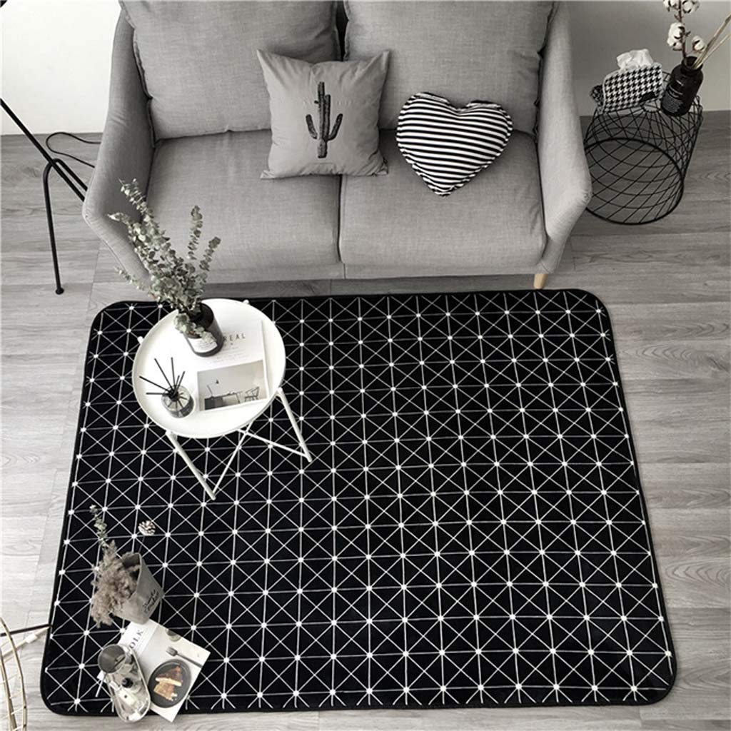 Tapis de salon européen 190x230cm grand format moderne