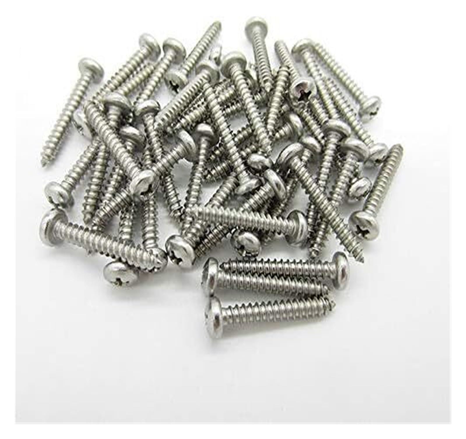 1000 pezzi M1 .2 .7 M2 .3 .6 M3 .5 testa rotonda in acciaio inox 304 autofilettante piccolo per viti per computer