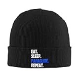 Btosyao Eat Sleep Paraglide Repeat Paragliding Parachute Hats Beanies Hat Men Beanie for Men Women Warm Soft Knit Winter Hat
