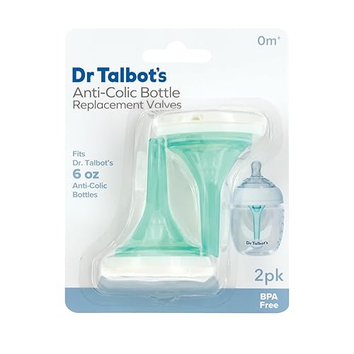 Miniatura 7 de Dr. Talbot's Válvulas de reemplazo de botellas anticólicos para botellas anticólicos de 6 oz, 2 paquetes, 0+ meses