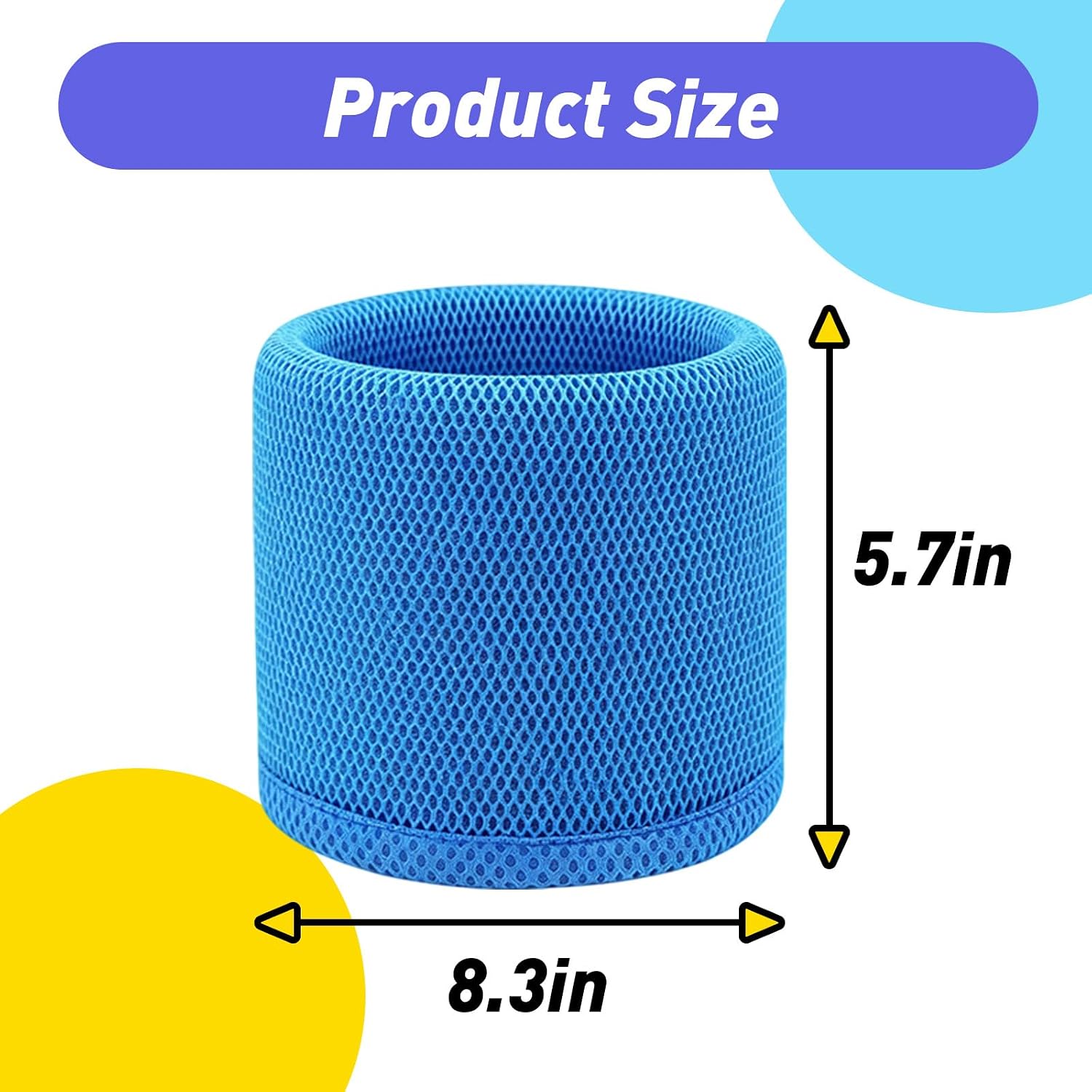 4PCS 774S Humidifier Replacement Filters Compatible with DREO Smart Evaporative Humidifier HM774S Model, Washable Humidifier Filter Featuring 3D Multi-Layer Mesh Design for Efficient Humidification