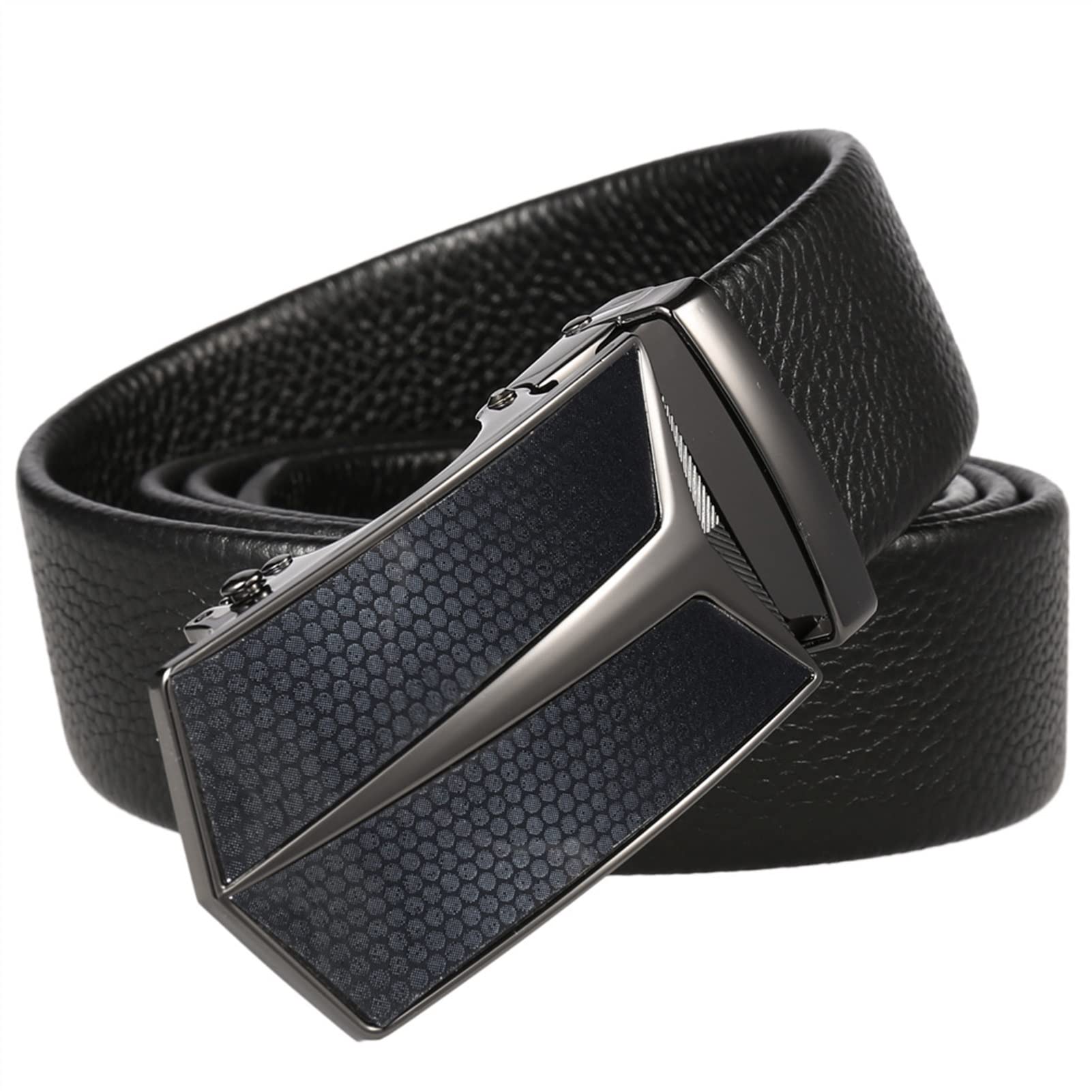 Amazon.co.jp: DISATI メンズベルト, メンズベルトレザー調節可能ラッチ合金レトロレザーウエストストラップクラシックメンシュアカジュアルオールマッチスリムクオリティレザー  オールマッチ (Color : E Black, Size : Length 110cm-130cm) : ファッション