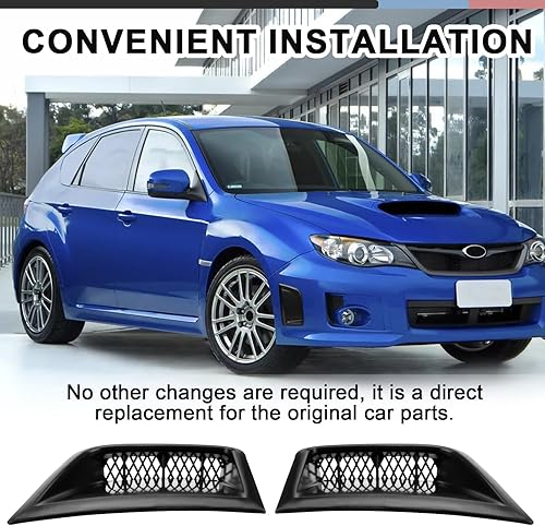 Miniatura 5 de 57739FG020 - Cubierta de esquina para parachoques lateral del conductor izquierdo compatible con Subaru Impreza WRX STi 2008 2009 2010 2011 2012