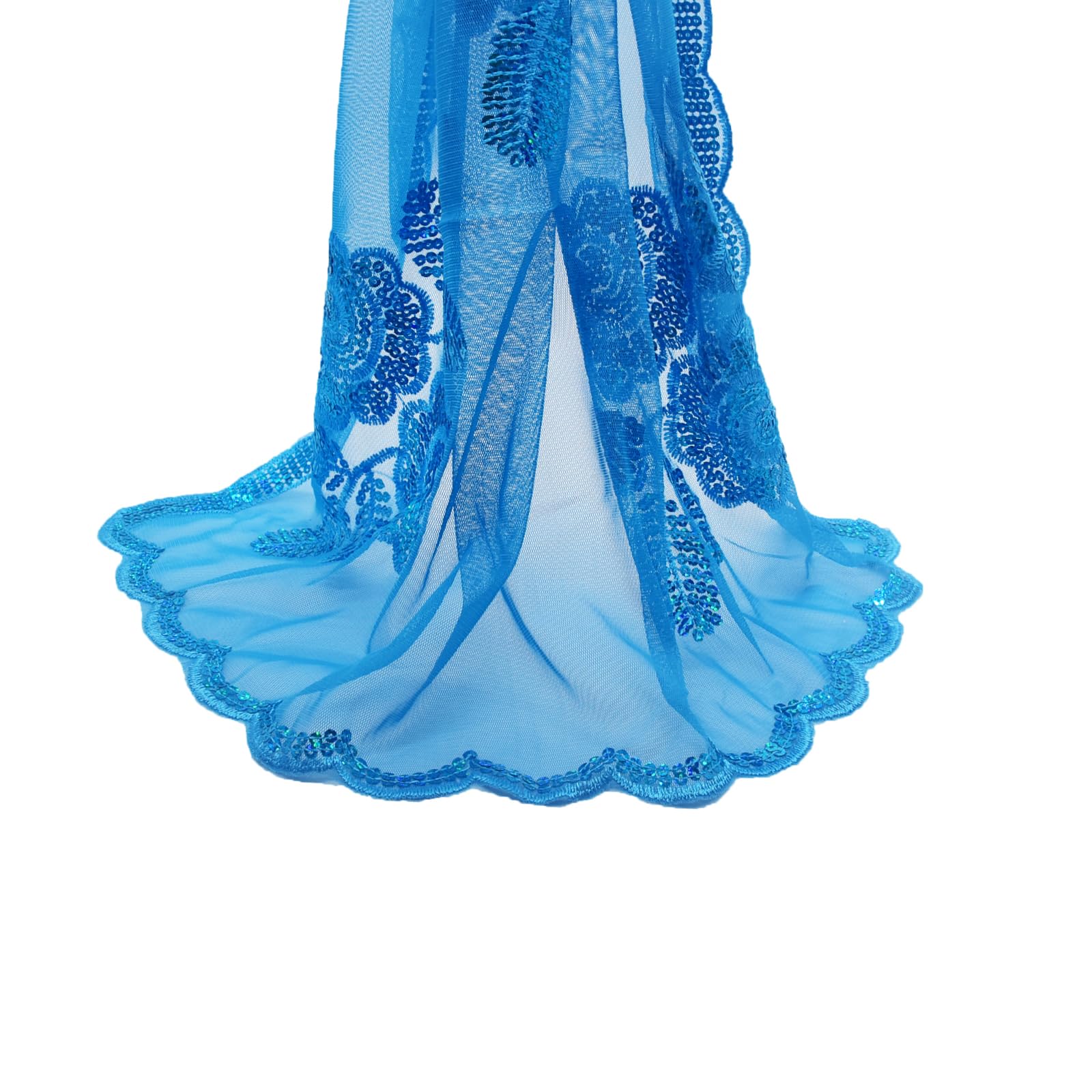 Écharpe pashmina lune étoile pour robe de soirée de mariage en soie transparente châle de demoiselle d'honneur