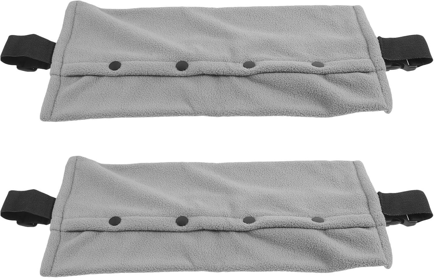SEWACC 2pcs Bearded Dragon Travel Carrier Sling Bag for Reptiles, Lightweight Small Pet Chest Backpack for Lizard Outdoor Travel, Elegant Gray