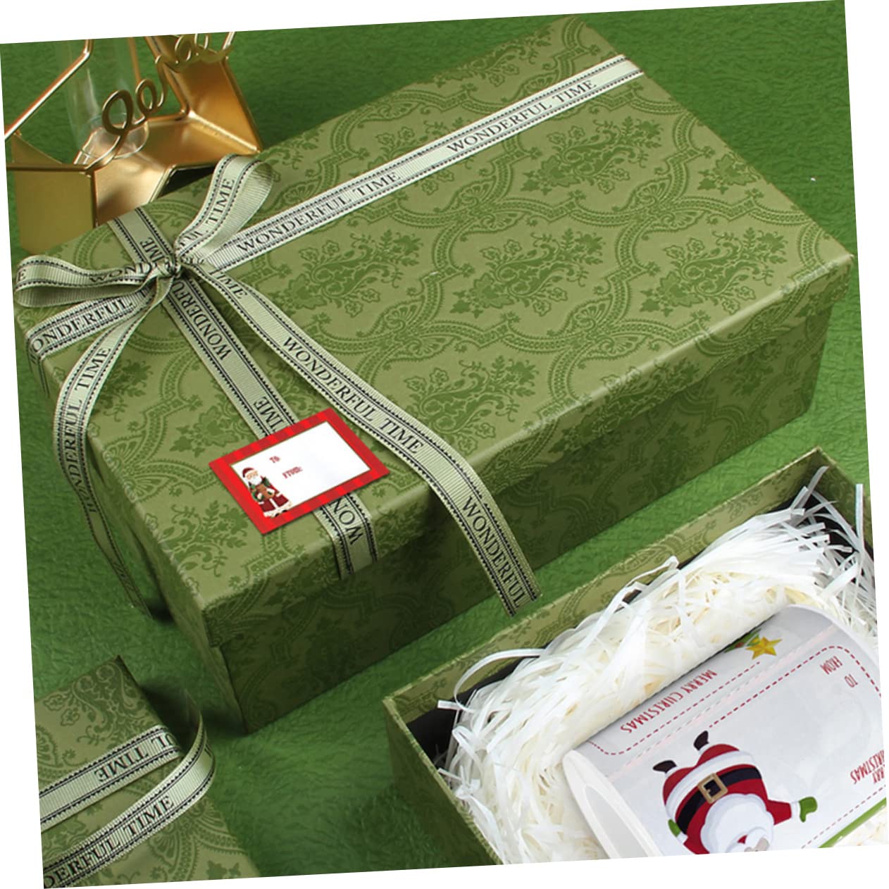 SEWACC 6rollen Selbstklebende Weihnachtsaufkleber Mit Cartoon-motiven Dekorative Sticker Für Festlichkeiten Und Für Kreative Bastelprojekte