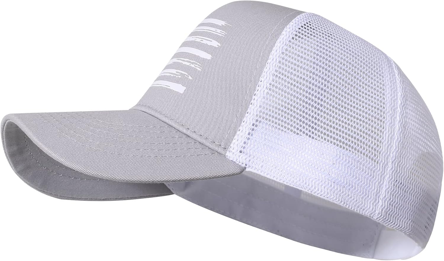 Baseball Cap, American Flag Trucker Hat for Men Women, Breathable Adjustable Fit Outdoor Mesh Snapback Hats - Image 5