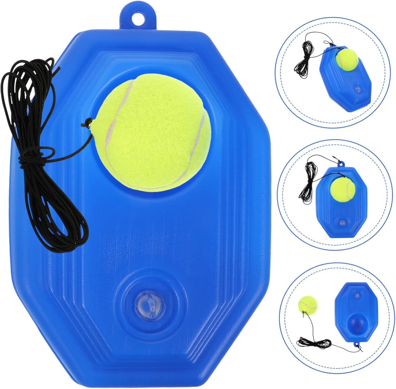 Mikikit Tennis Trainer Kit for Tennis Machine Tennis Practice Equipment Tool Indoor Tennis Kit Tennis Device