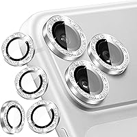 Vista 1 de Protector de lente de cámara compatible con iPhone 14 Pro Max, protector de lente de cámara para Apple iPhone 14 Pro / 14 Pro Max con purpurina