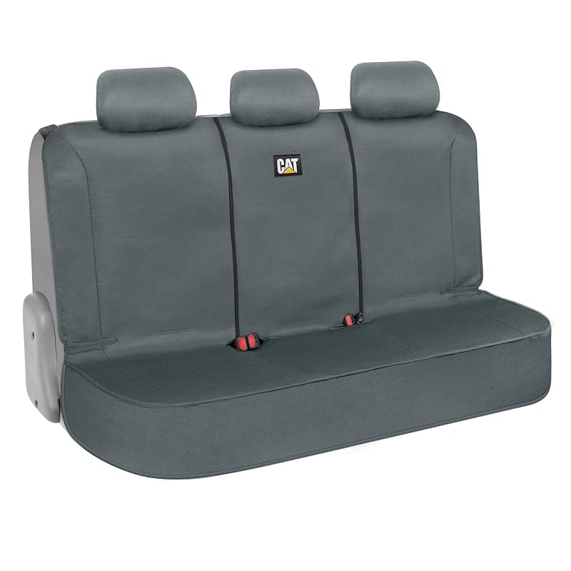 Capa para Banco Traseiro CAT FlexFit Cinza 60/40 para Carros, SUVs Compactos e Picapes Médias – 1 unidade