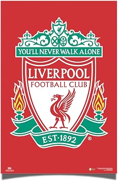 Desert Cactus Liverpool FC Poster Football Soccer 24 x 36 inch Room Office Decor Decoration Official Fan Gear (24x36,Style A)