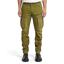 G-STAR Rovic Zip 3D Regular Tapered Pants, Pantaloni, Uomo, Verde Scuro (Mayfly D02190-C962-G985), 29W , 30L