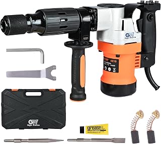 GIGAWATTS Demolition Hammer Heavy Duty Concrete Breaker Ideal for Chipping Breaking Wall & Tearing Down Structures (5kg)