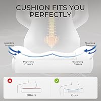 Vista 9 de GTRACING Gaming Chair, Computer Chair with Footrest and Lumbar Support, Height Adjustable Gaming Chair with 360°-Swivel Seat and Headrest for Office